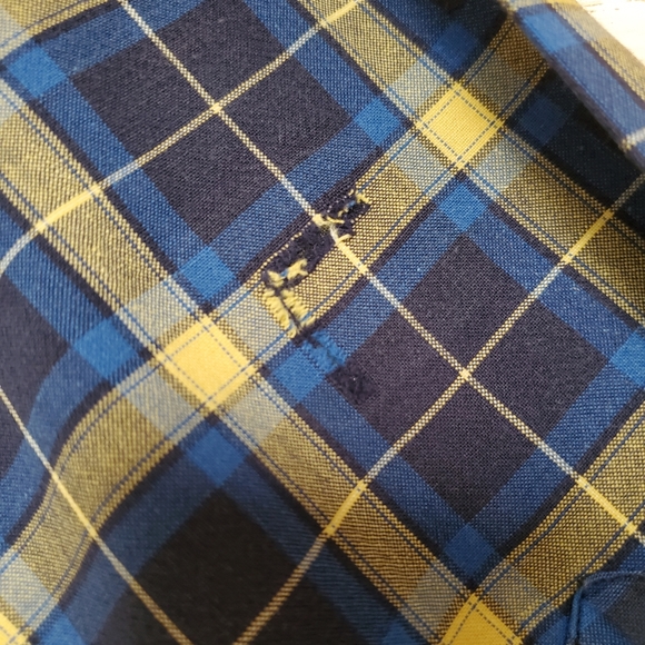 Men's Western Shirt Vintage Panhandle Slim Men's Large Shirt Wrangler Rustler - Picture 11 of 11